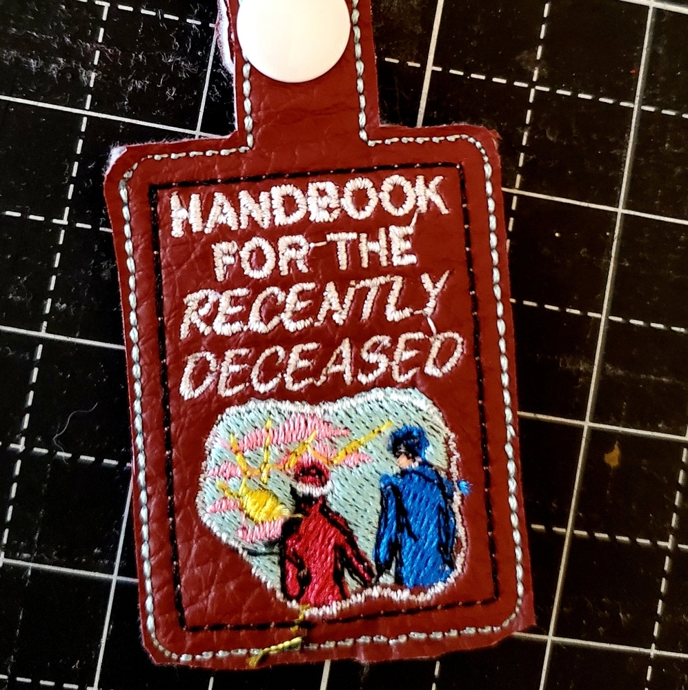 Beetlejuice Keychain